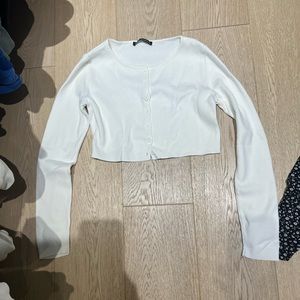 Cropped Brandy Cardigan